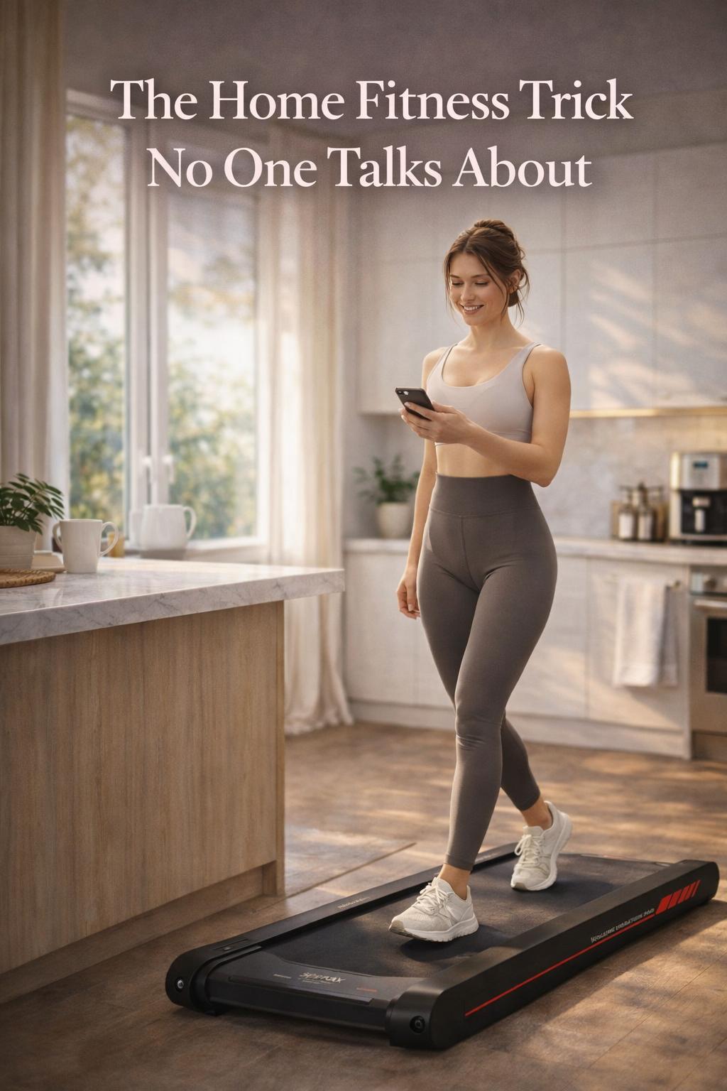 Sperax Under-Desk Walking Pad Routine