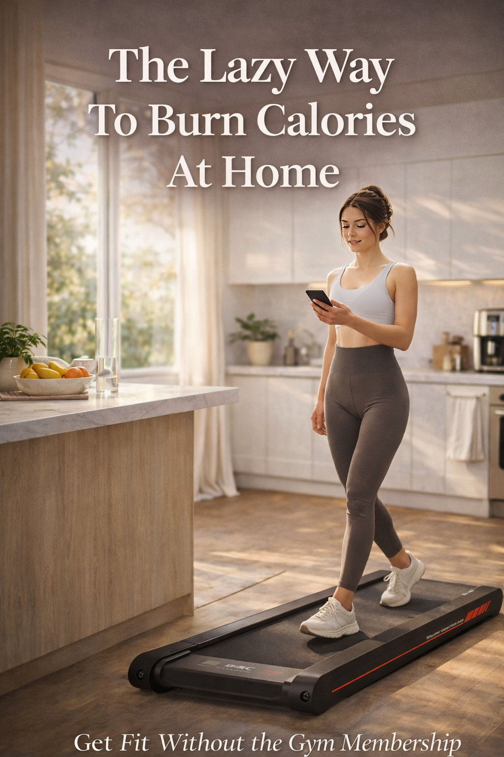 Sperax Under-Desk Walking Pad Routine