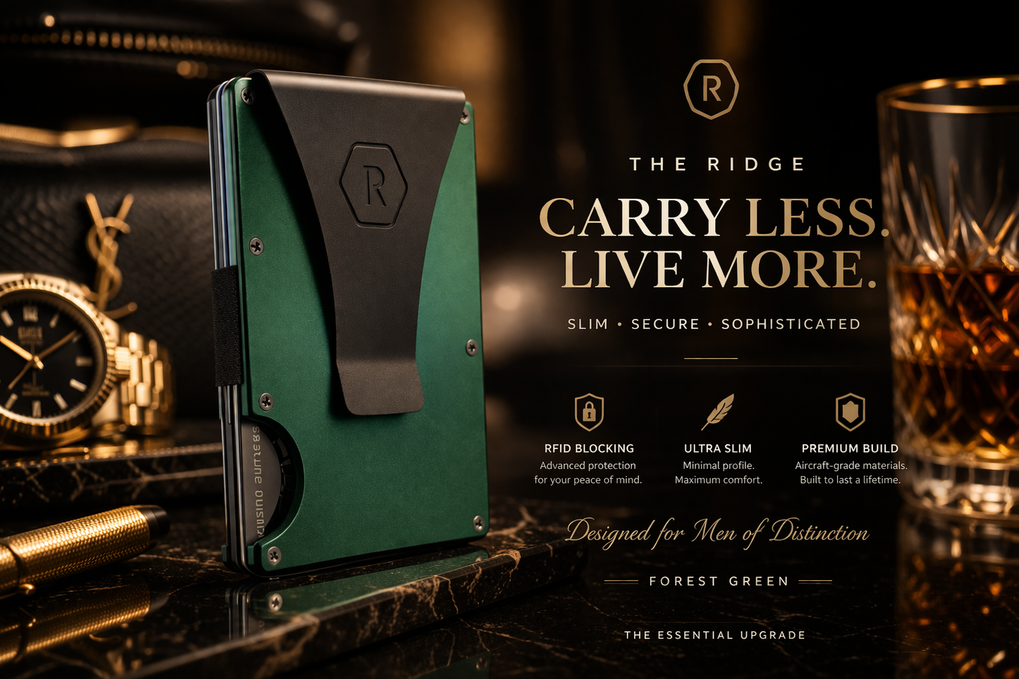 The Ridge Wallet for Men