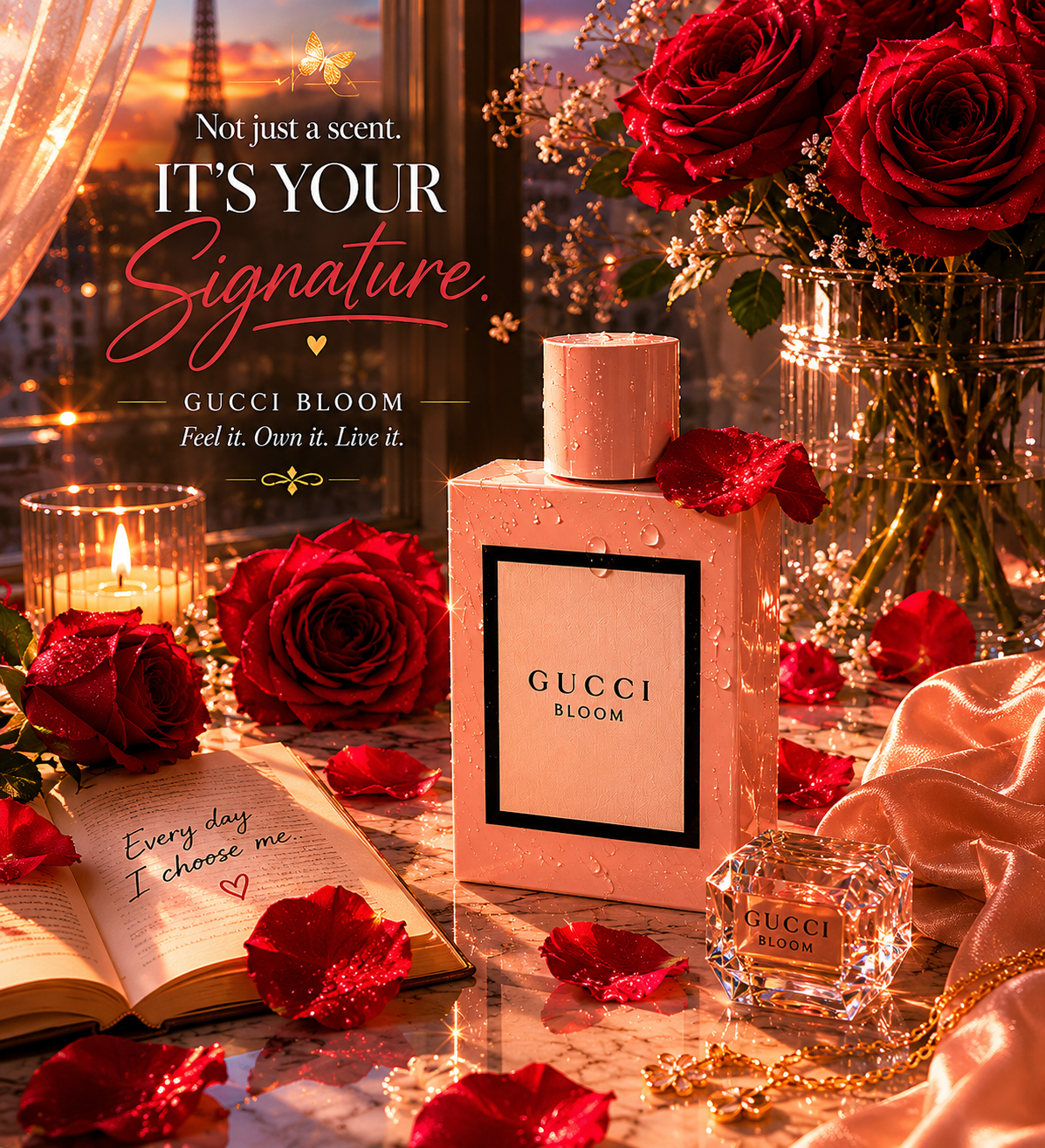 Gucci Bloom Eau de Parfum | Build Your Fragrance Wardrobe | Habitorra
