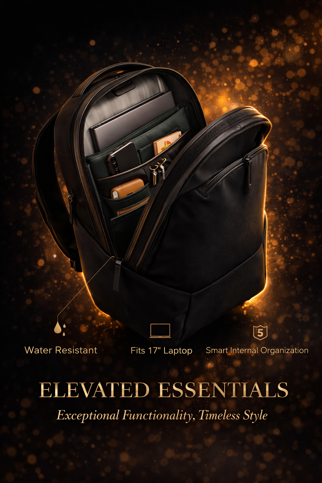 Troubadour Apex 4.0 22L Premium Laptop Backpack