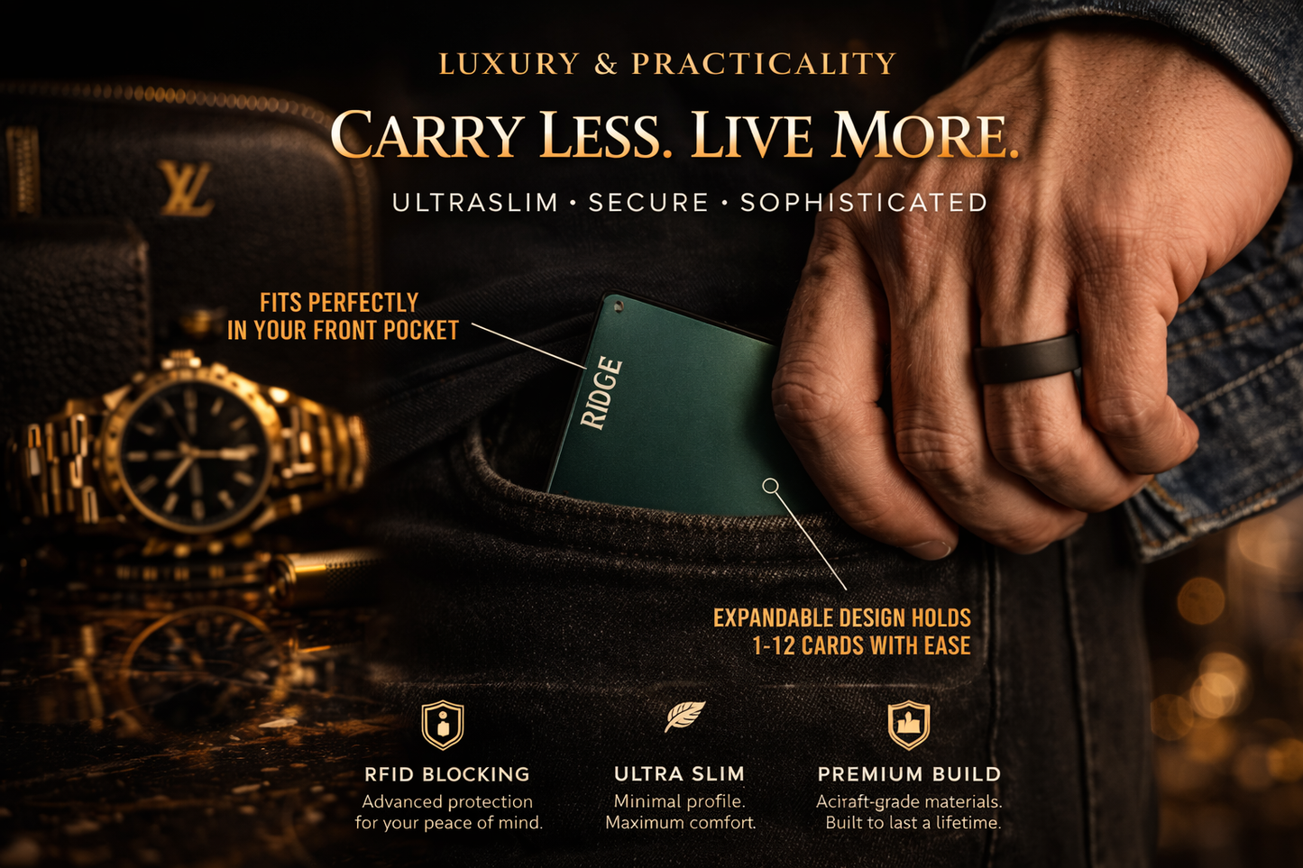 The Ridge Wallet for Men