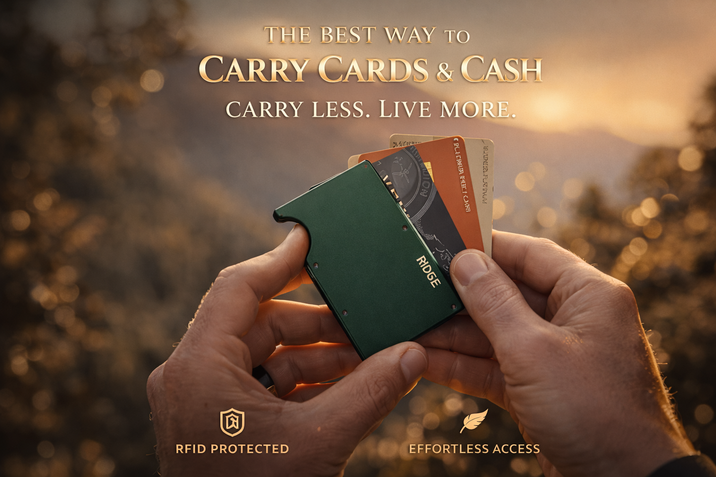 The Ridge Wallet for Men