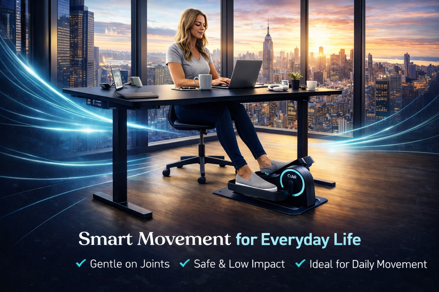 Cubii Move Under Desk Elliptical Machine
