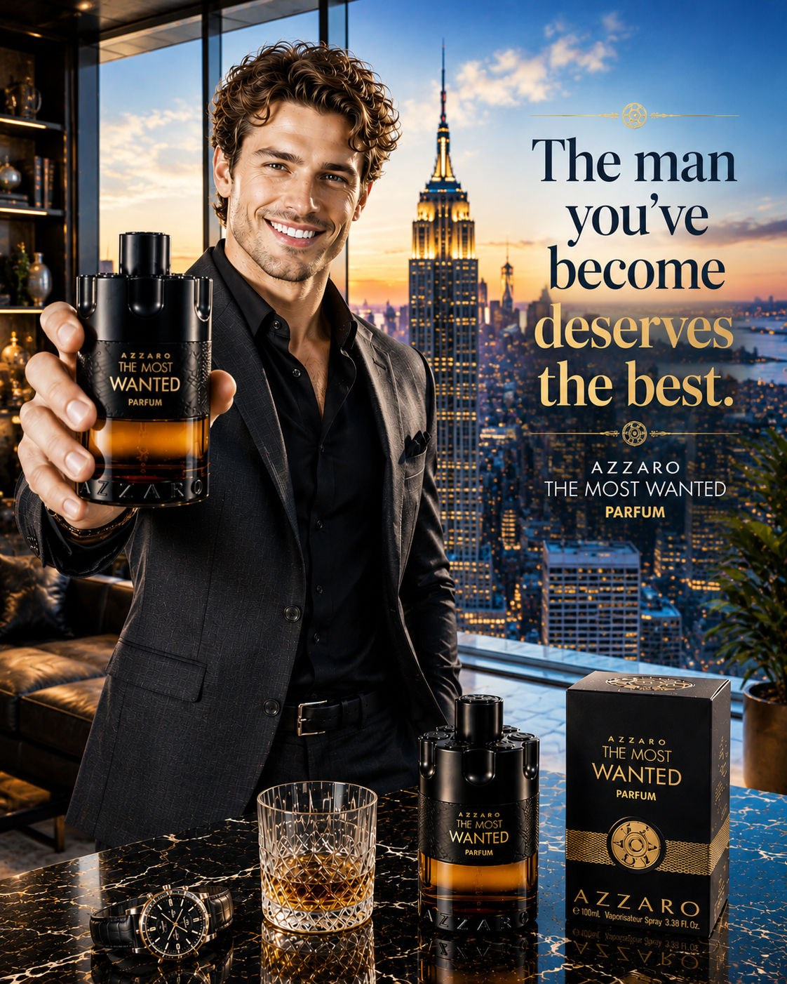 Azzaro The Most Wanted Parfum | Build Your Fragrance Wardrobe | Habitorra