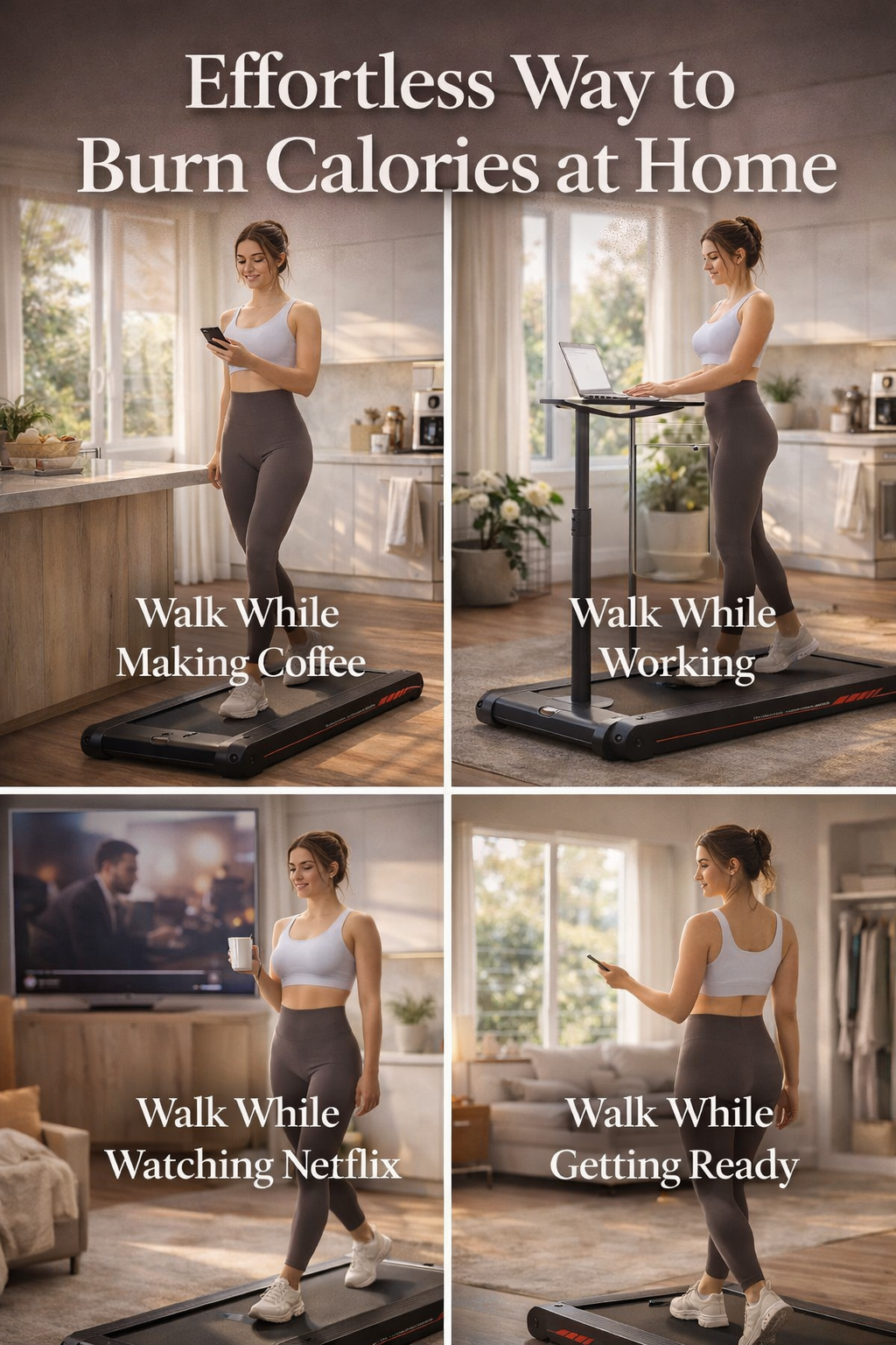 Sperax Under-Desk Walking Pad Routine