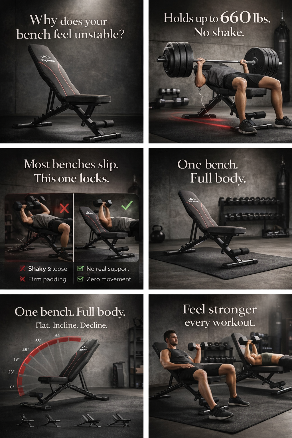 FLYBIRD Adjustable Bench